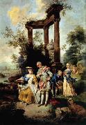 Die Familie Goethe in Schafertracht